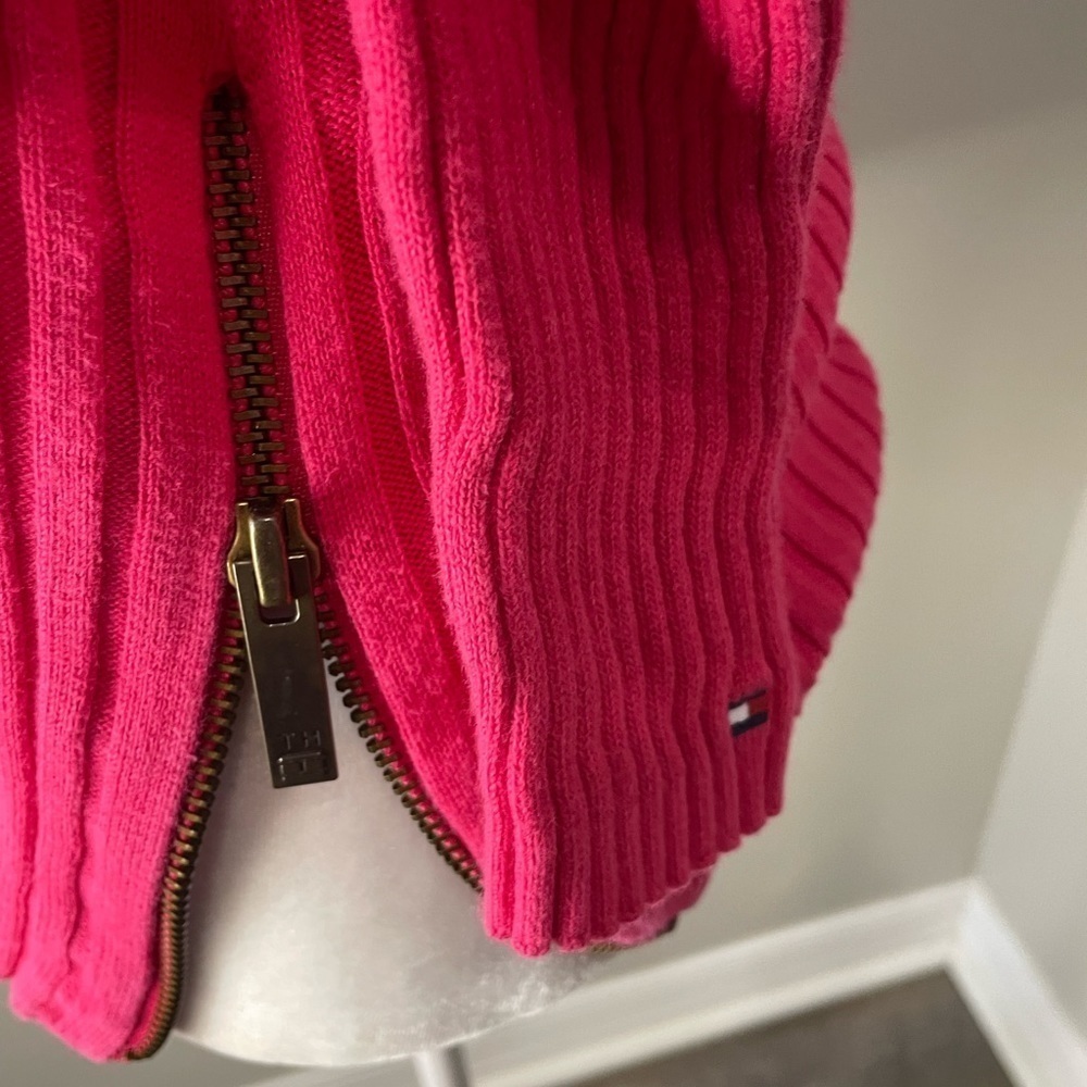 Tommy Hilfiger Vintage cotton Sweater with zipper - Picture 5 of 8